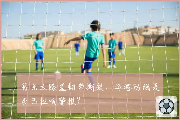 蒋光太膝盖韧带撕裂，海港防线是否已拉响警报？